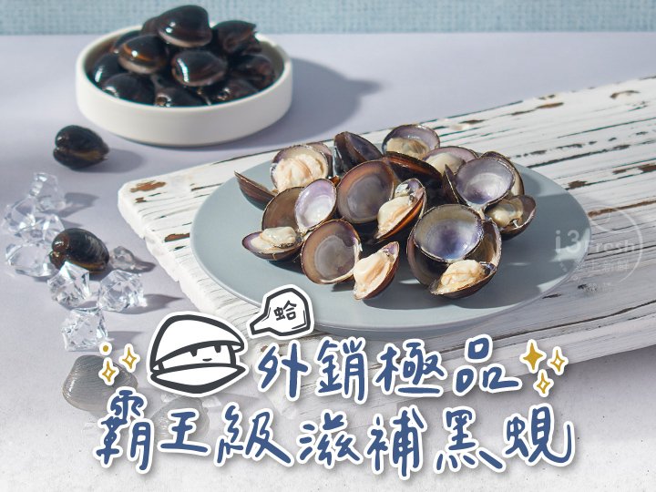 打寶蛤-外銷極品霸王黑蜆