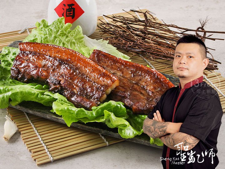 酒釀蒜香鹹豬肉