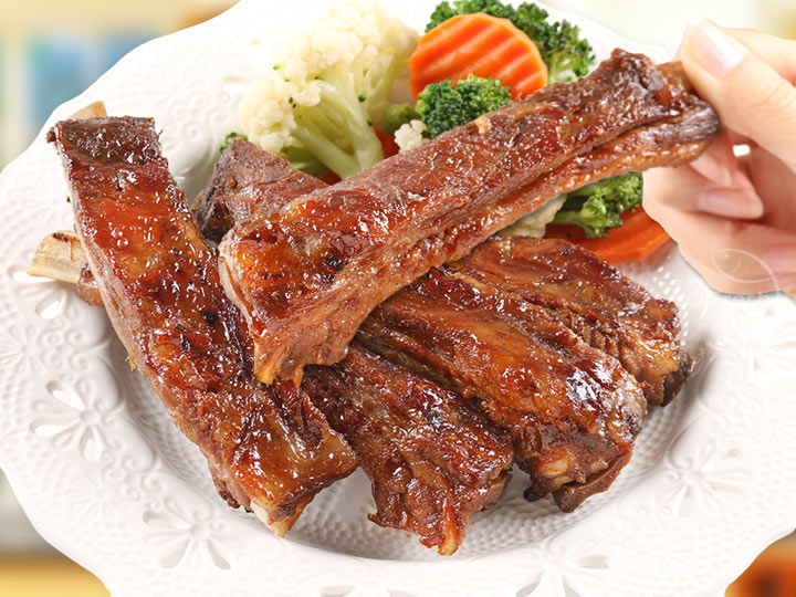 BBQ和風炭烤豬肋排