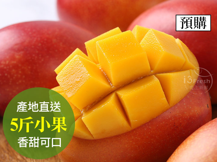 產地嚴選愛文芒果(小果)